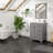 Curio 24"W x 18"D Bathroom Vanity with Carrara Countertop and Undermount Porcelain Sink-1856621951