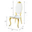 Chaise d'appoint Fallon (lot de 2)