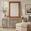 Miroir rectangulaire pour décoration de maison de campagne, de salle de bain et de maison-13250395-13250392