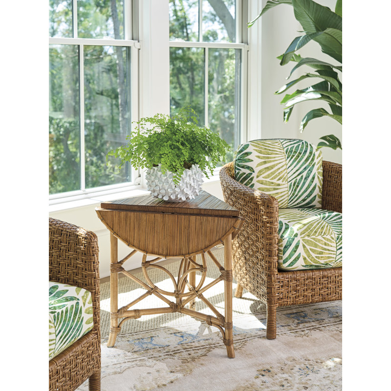 Palm Island Solid Wood End Table