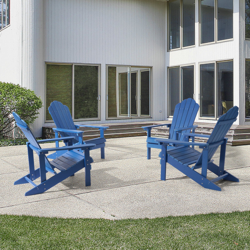 Chaise Adirondack Bergenfield, Bleu marine
