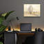  Art mural en verre «Mute Light» par Silvia Vassileva, 16 po x 12 po