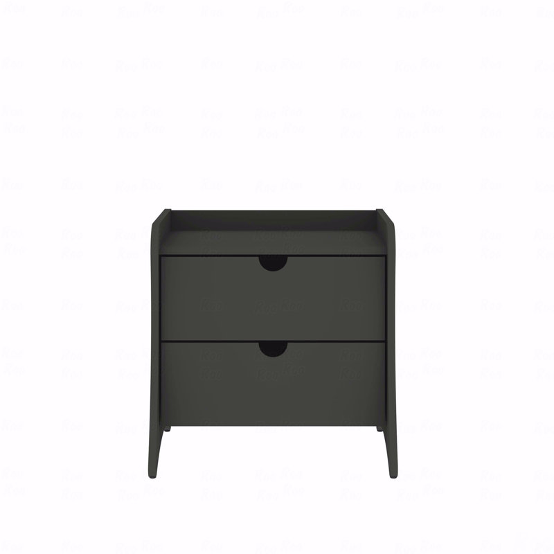 Table de chevet, Gris anthracite