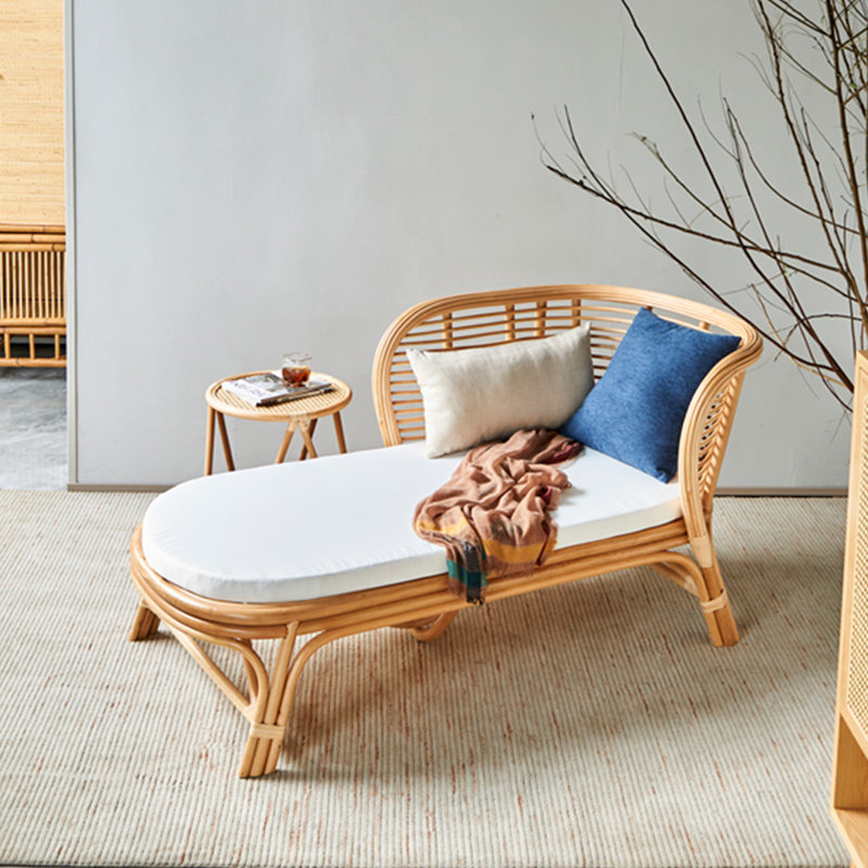 Chaise naturelle tissée à la main, Orienté à droite