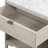 Elaiya 1 Drawer Marble Nightstand