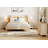 Scarlett 3 Piece Bedroom Set - Includes Mid Century 7 Drawer Dresser, Set Of 2 Side Tables With Charging Station & Storage Cabinet, 3 Piece Dresser And Nightstand Sets-1511995818