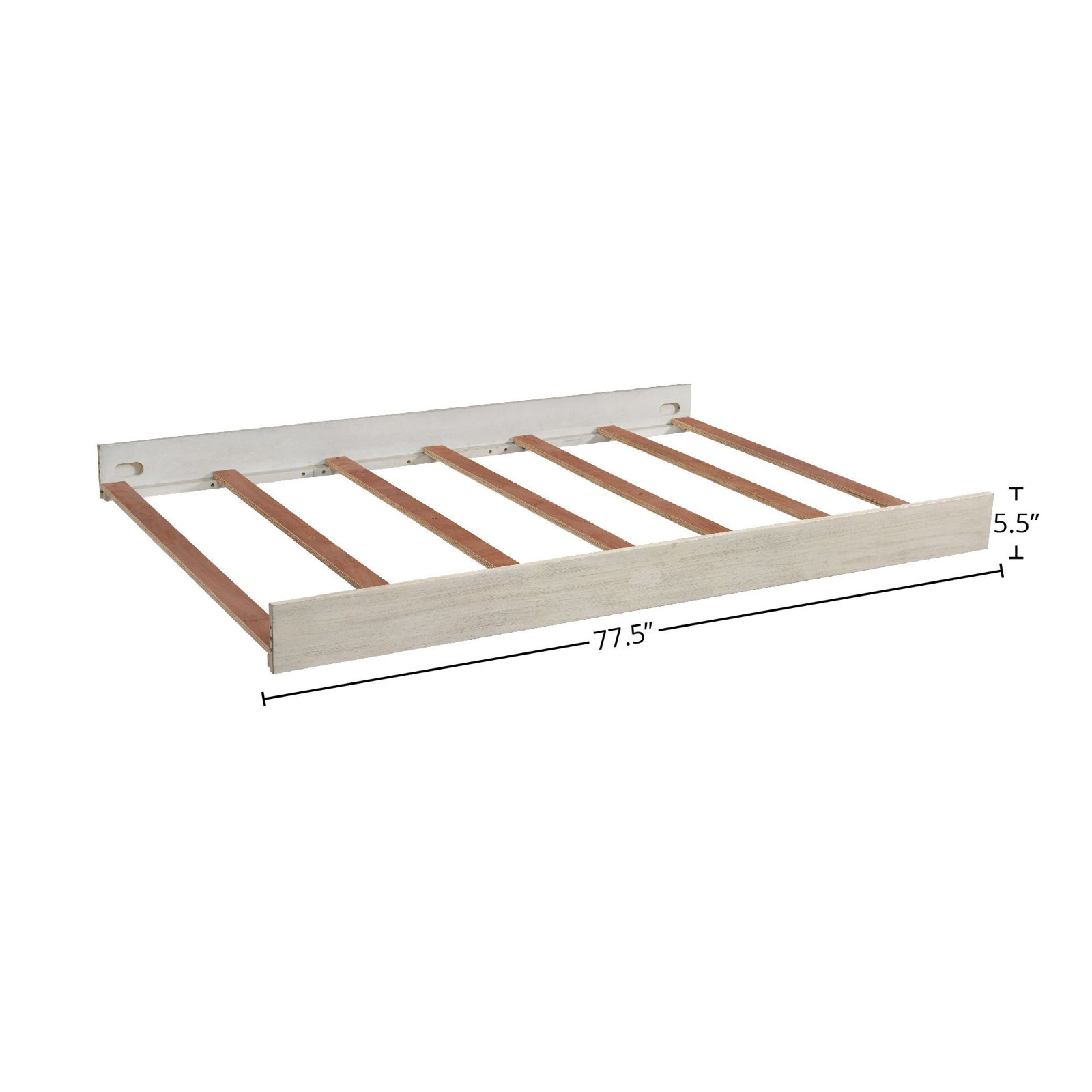 Jeanette Modern Wood Full Size Bed Rails