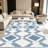 Light luxury diamond-shaped geometric carpet, soft and easy to clean, suitable for living room, bedroom, dining room, study room, and other multi-scene indoor decoration carpets-561150058