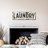 " Rusty Laundry Sign Canvas Print "-2028897308