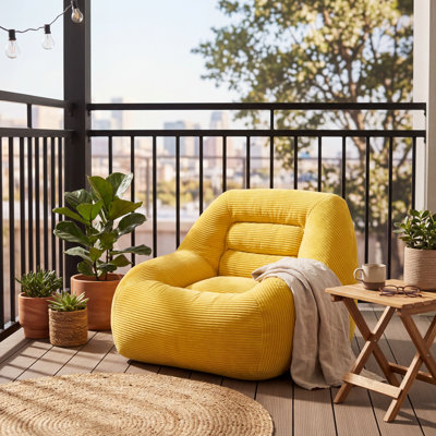 Mini fauteuil à billes ergonomique pour adultes, idéal pour lire dans un coin-détente
