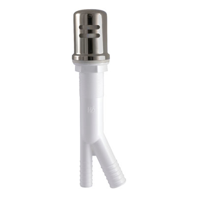 Kingston Brass Trimscape Dishwasher Air Gap with Brass Cover
