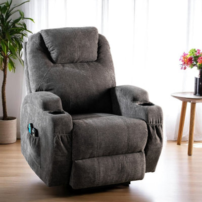 Fahimul Upholstered Heated Massage Chair