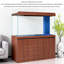 Aquarium en bois de style classique avec télécommande intelligente