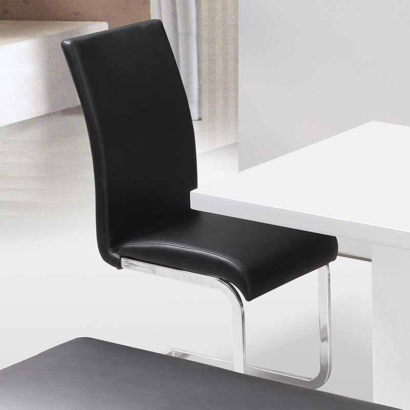 Havilland Upholstered Dining Chair, Black