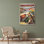 «Indianapolis Motor Speedway, Greatest Race Course in the World» par Otis Lithograph Co - Art sur toile tendue avec châssis