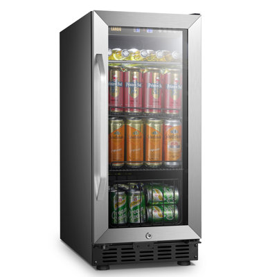 15" 76 Cans Built-in Beverage Refrigerator