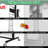  Grid Wall Panels Display Stand - 3pcs with 21 Hooks, 2*5.6ft Display Racks For Vendor Events Art Display Panels Linkable Heavy Duty Floor Standing Movable Retail Display Stand