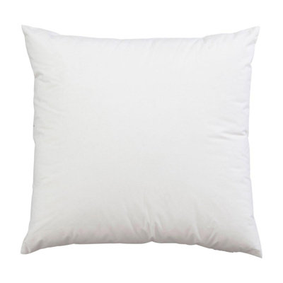 Coussin blanc ultra doux de 19,7 po x 19,7 po | 100% polyester avec rembourrage en silicone | Conception légère à 0,9 lb | Parfait pour la décoration intérieure, le confort et le soutien dans les salons, les chambres et les espaces extérieurs