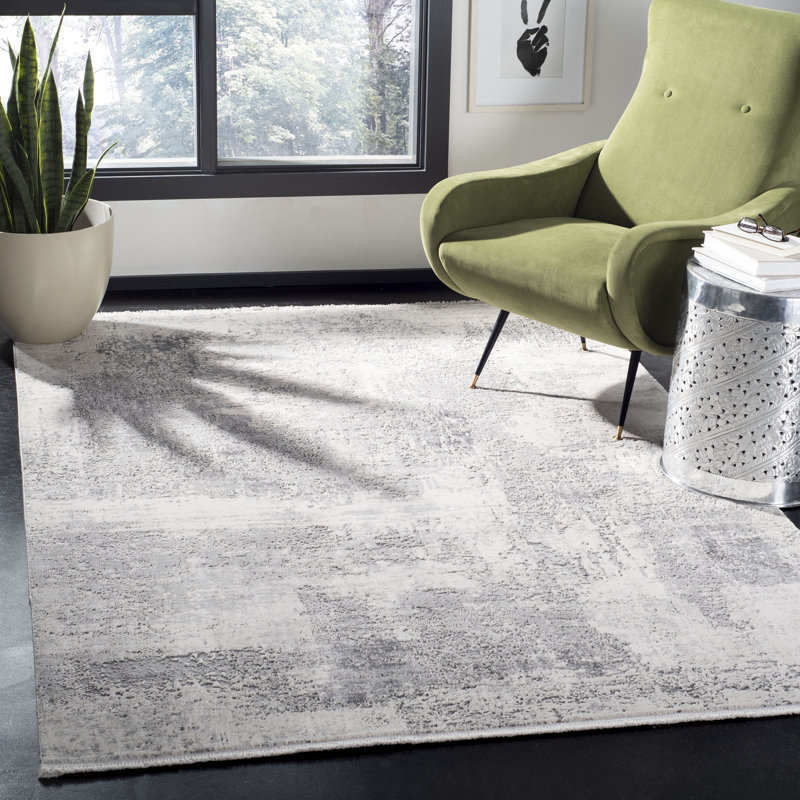 Keyra Performance Abstract Rug, Rectangle 4' x 6'