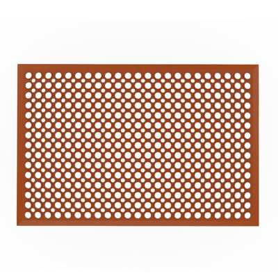Rubber Kitchen Mat, Anti-fatigue Non-slip Floor Mat Class, High-density Waterproof Shock Absorption, Textured Surface Easy Clean For Kitchen Sink Stove Countertop Daily Cooking