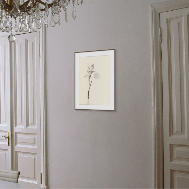 Iris 1 Print by Claudia Lowry, 38.25" H x 30.25" W
