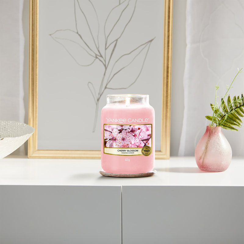 Cherry Blossom Scented Jar Candle
