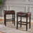 26" Backless Counter Stools, 2-Pcs Set
