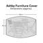 Caspin Outdoor Patio Dining Set Cover