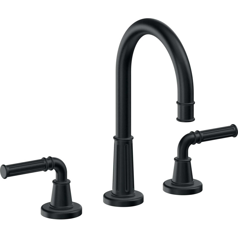 Trousdale 8" Widespread Lavatory Faucet, Carbon