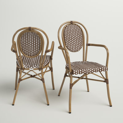 Pim Premium All-Weather Wicker Outdoor Dining Armchair