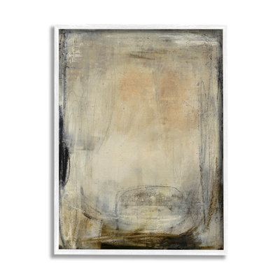 " Abstract Scribble Composition " by Kippi Leonard Painting Print