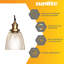 Luminaire suspendu à pot 1 lumière