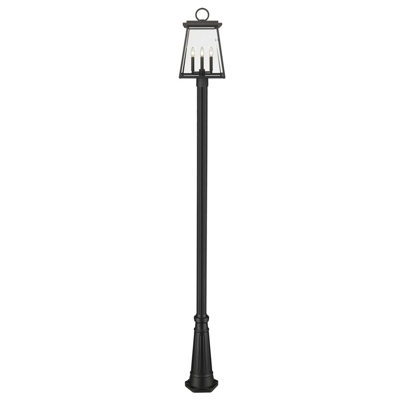 Lampadaire noir 1 lumière 116,5 po Bunburry