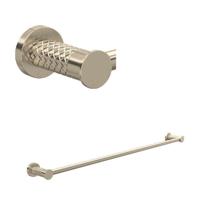 Tenerife 24" Towel Bar, Satin Nickel