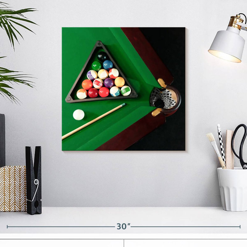 Ensemble de boules de billard Senne, H 16 po x l 16 po