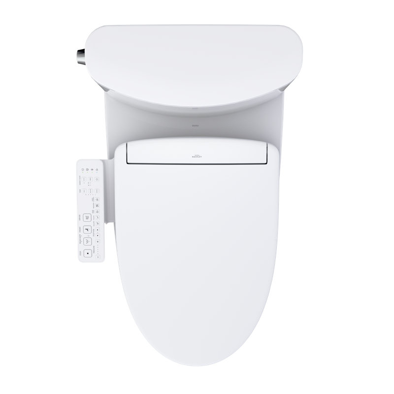 TOTO® WASHLET®+ Nexus® 1G® Two-Piece Elongated 1.0 GPF Toilet with S2 Bidet Seat, Cotton White - MW4423346CUFG#01