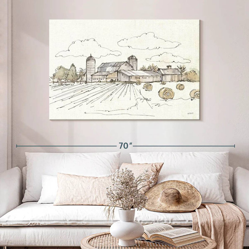 Alvord Farm Memories II, 32" H x 48" W