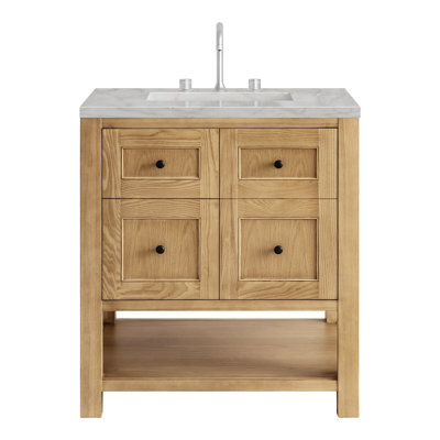 Breckenridge 30'' Single Bathroom Vanity with Top