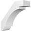Attelle de genou en PVC de qualité architecturale standard Aspen de l 5 po x P 14 po x H 14 po-33860337