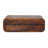 18" Chestnut Solid Wood Distressed One Drawer Floating Nightstand