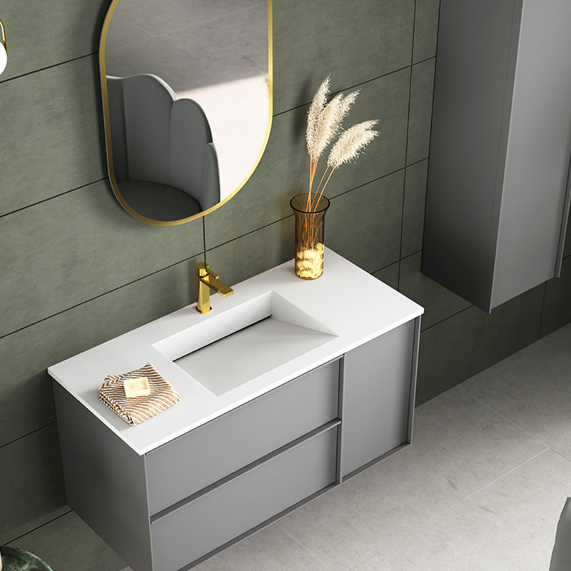 DAX 18.12'' Matte White Bathroom Sink