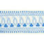 Paisley Embroidered Tape