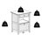 24.17'' Wide 2 -Drawer Mobile File Cabinet