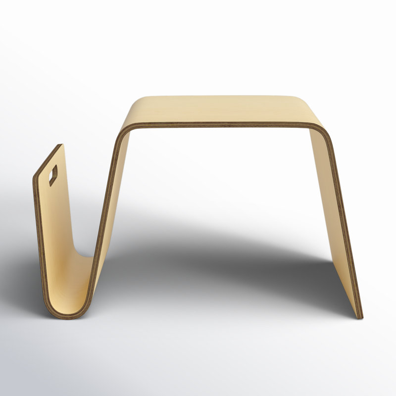 Meiko Abstract End Table , Natural