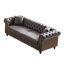 Canapé Chesterfield moderne avec accoudoirs roulés 85,5 po avec accoudoirs roulés-111932101-111932103