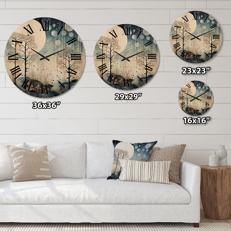 Horloge murale Khairul, Très grand