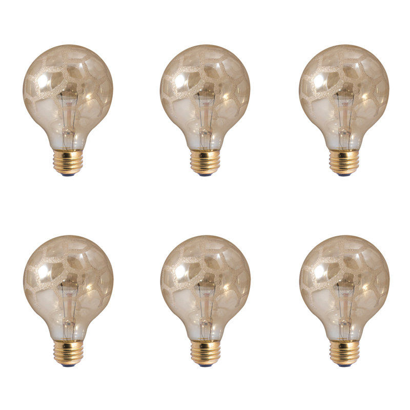 40 watts, ampoule incandescente à intensité variable G25, culot E26 / moyen (standard)