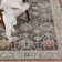 Tapis oriental bleu