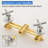 2 Handle Wall Bath Faucet with Diverter-98741311