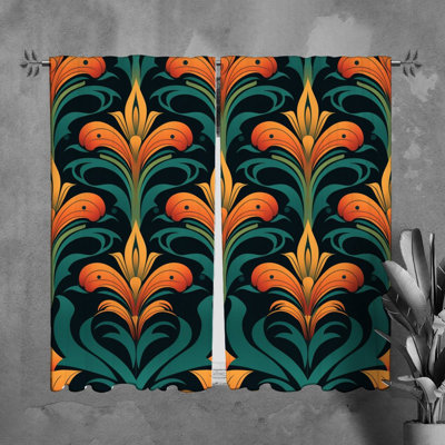 Vernor Room Darkening Curtain Pair